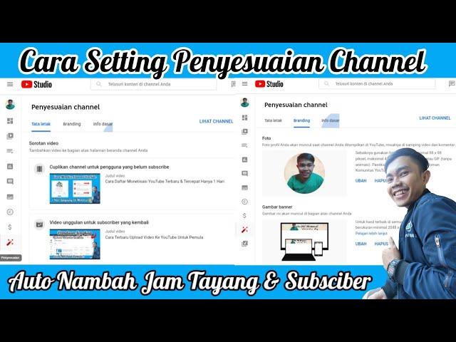 Cara Setting Penyesuaian Channel YouTube Bisa Menambah Jam Tayang & Subscriber