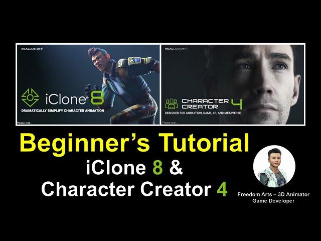 iClone 8 & Character Creator 4 Beginner's Tutorial #007 - Create New avatar in CC4