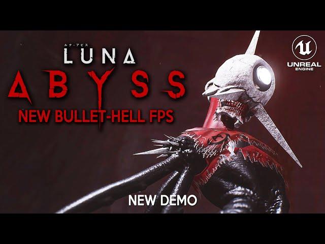 LUNA ABYSS New Gameplay Demo | Bullet Hell with UNREAL ENGINE Graphics RTX 4090 4K