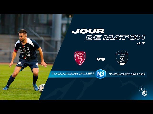 Live National 3 - FC Bourgoin Jallieu - Thonon Evian GG FC -2ème MI-TEMPS