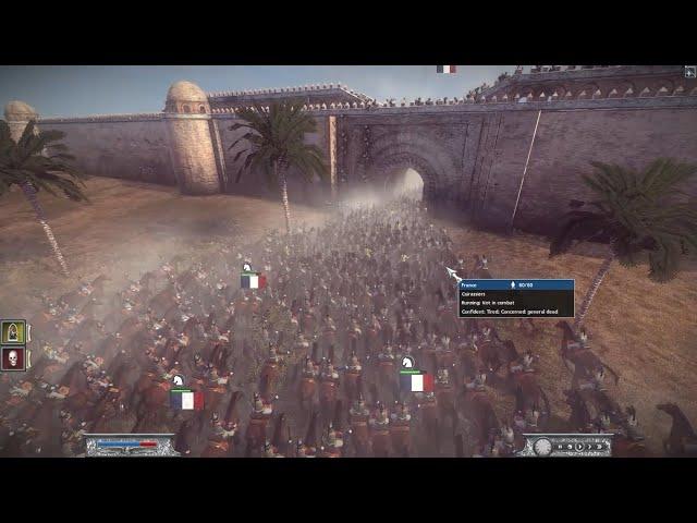 Defeat the fortress easily with cavalry units - Napoleon total war