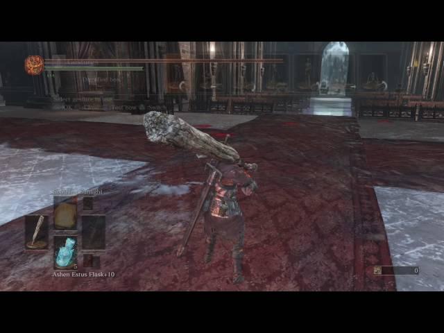 Dark souls 3 - unlimited stamina glitch