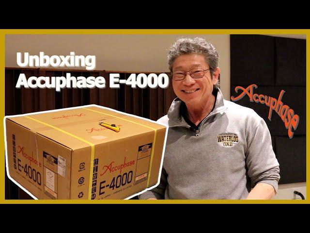 Unboxing Accuphase E4000 Integrated Stereo Amplifier