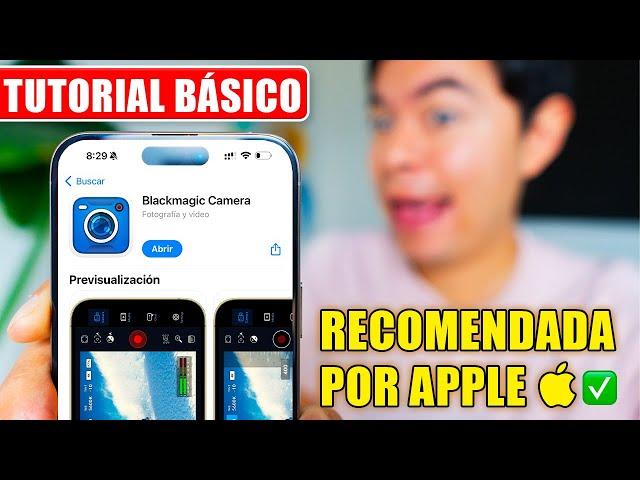  Cómo Usar la App Blackmagic Camera ️ Cámara Profesional en tu iPhone