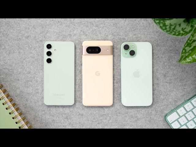 S24 vs. Pixel 8 vs. iPhone 15: Which Should You Buy?