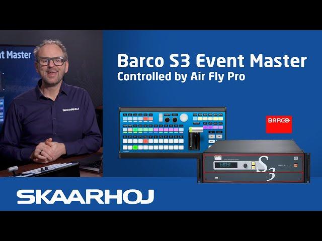 Broadcast Production with Barco Event Master S3 & SKAARHOJ Air Fly Pro