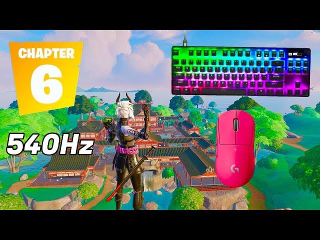 SteelSeries Apex Pro TKL ASMR  Solo Gameplay  Satisfying Keyboard Fortnite 360 FPS 4K