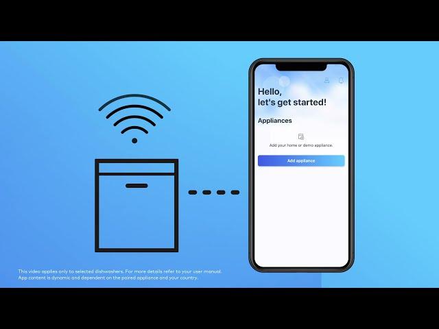 How to connect your Bosch dishwasher with Home Connect