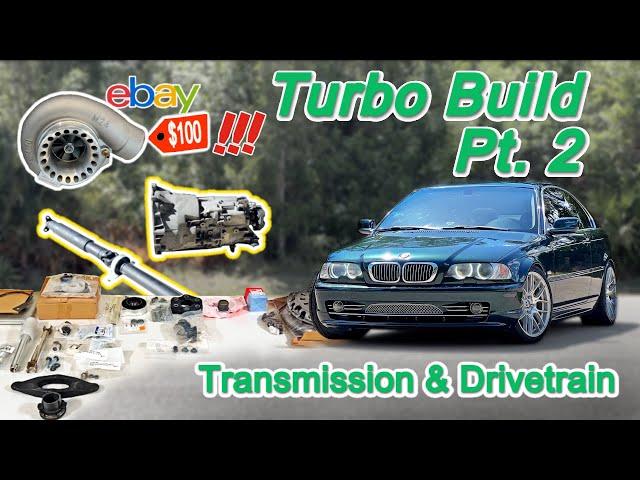 BMW E46 Turbo Build PT.2 - Drivetrain Upgrades - Clutch, Flywheel, Shifter and More!