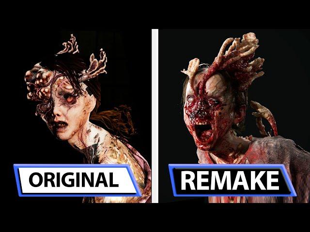 The Last of Us Part I | Original VS Remake | Monsters & Characters | Models Comparison