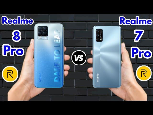 Realme 8 Pro vs Realme 7 Pro - OFFICIAL SPECIFICATIONS Comparison