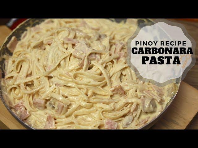 Creamy Carbonara Pasta -  Christmas Recipe