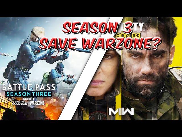 WILL WZ SEASON 3 SAVE COD?  - The reason MW2 isn’t as big as MW2019