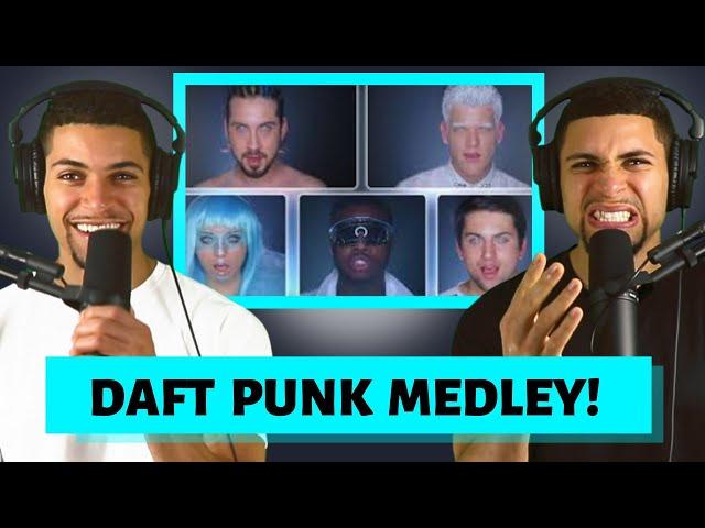 Pentatonix’s INCREDIBLE Daft Punk Medley! | Twins First Reaction