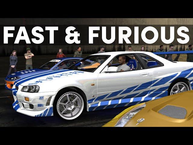 NFS Underground | Fast & Furious Mod