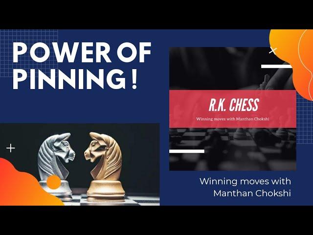 Pinning and the power of Bishop | Chess challenge | Chess ideas , strategy & tactics