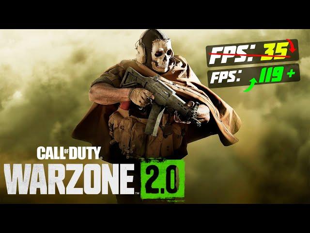 Call of Duty: Warzone 2! Increase FPS and Optimization PC! BEST SETTINGS