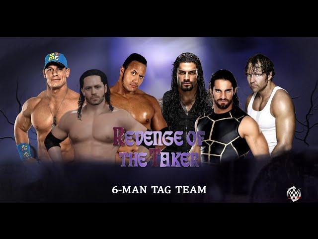 WWE 2K16 Rocky John Cena & The Rock vs The Shield