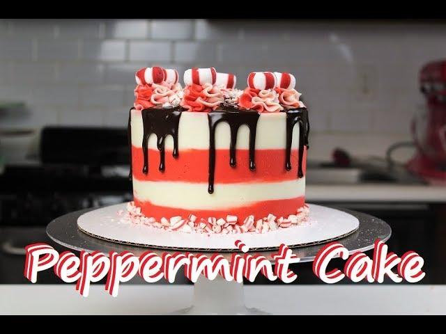 Easy Peppermint Cake | CHELSWEETS