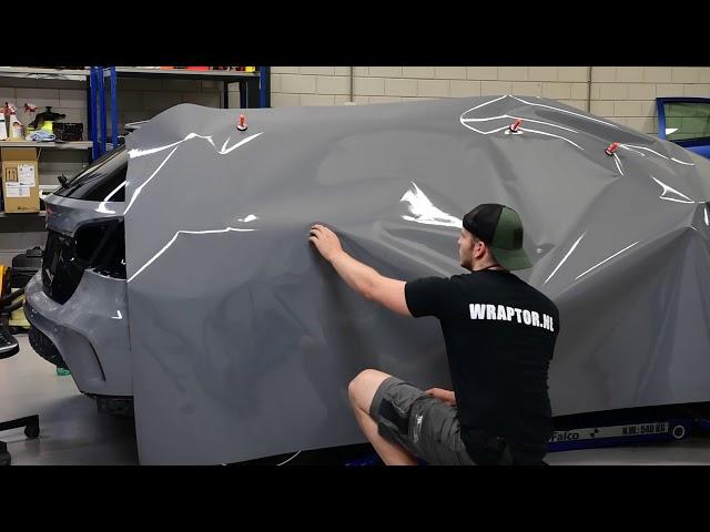 Wraptor - Mercedes GLA45 AMG Nardo Grey Wrap!