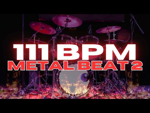 111 BPM - Metal Drum Beat - Loop 2