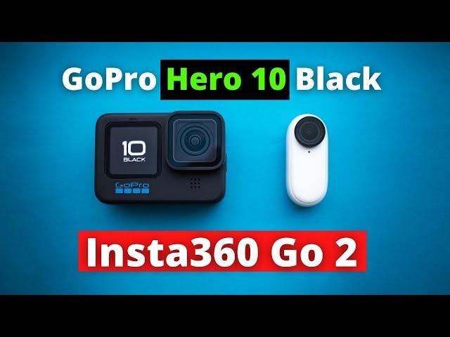 GoPro 10 vs Insta360 Go 2 video comparison | Which is better ?