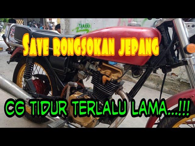 Honda CG 110 restorasi murah bangun kembali..!!