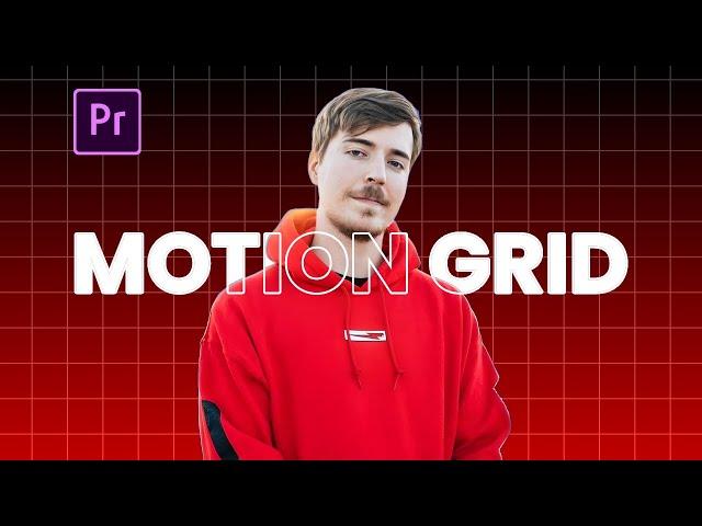 Make Gradient MOTION GRID Background in Premiere Pro