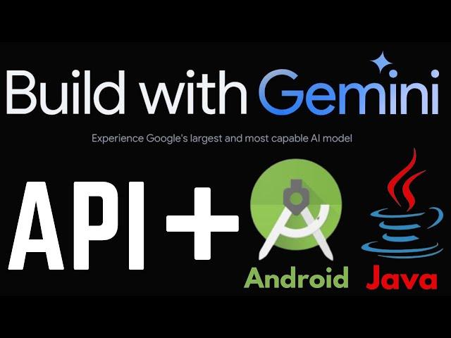 Gemini AI API with Android Studio Java Tutorial