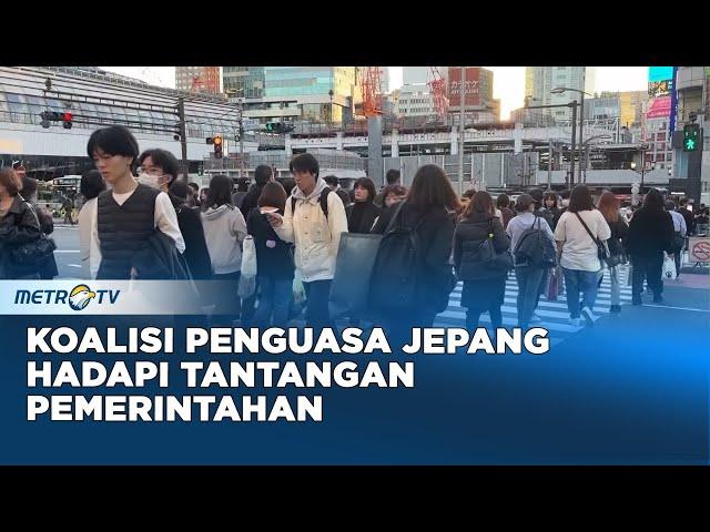 Koalisi Penguasa Jepang Hadapi Tantangan Pemerintahan