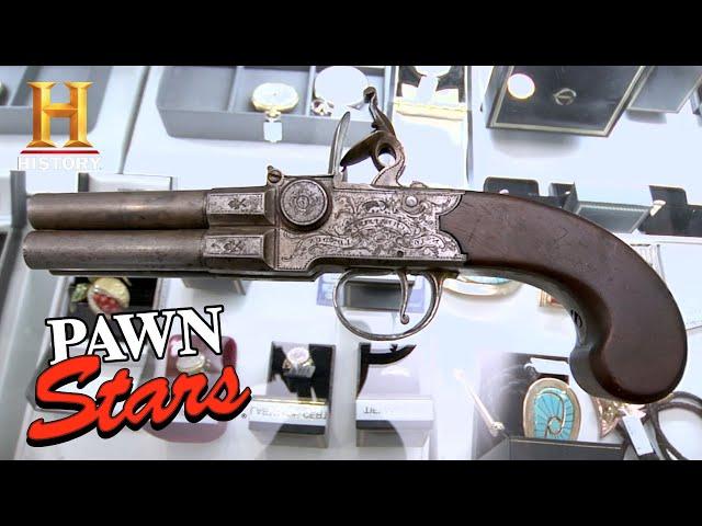 Pawn Stars: TOP 5 DANGEROUS GUNS (Season 6) | History