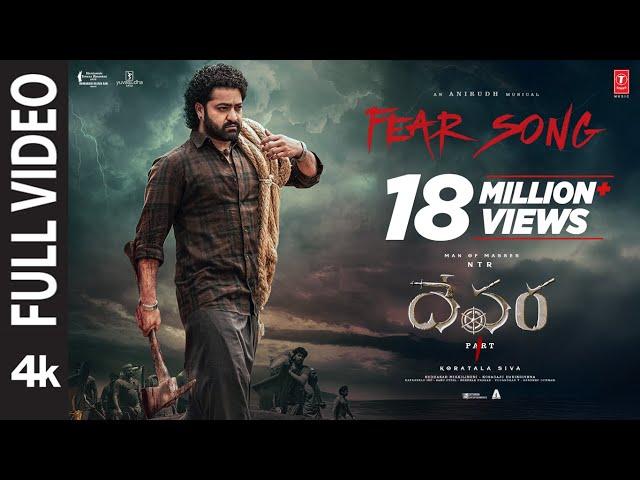 Full Video: Fear Song | Devara | NTR | Koratala Siva | Anirudh Ravichander