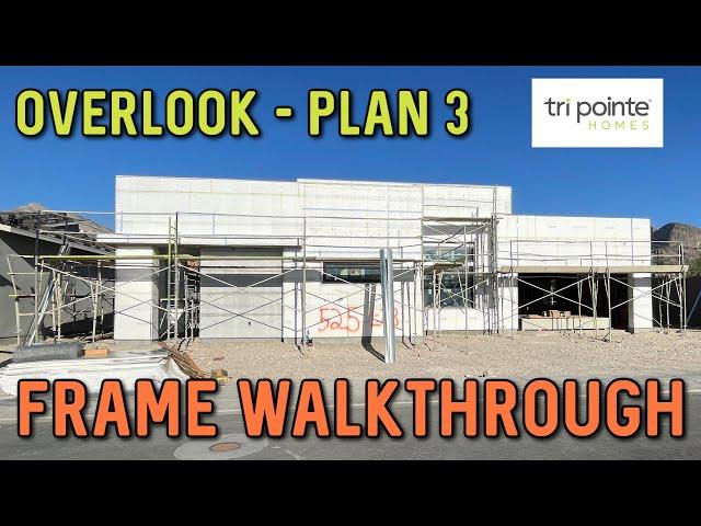 Overlook by Tri Pointe Homes Plan 3 Frame Walkthrough | New Construction Summerlin