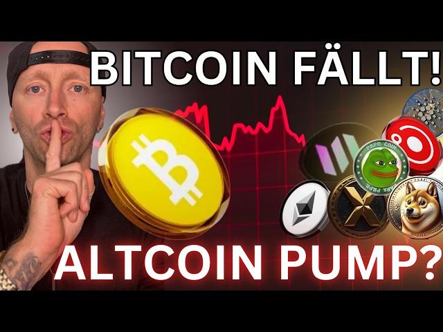 BITCOIN FÄLLTALLES EASY,,Seht euch das an''Altcoin PUMP? Krypto News! AQUA DOGE PRESALE!