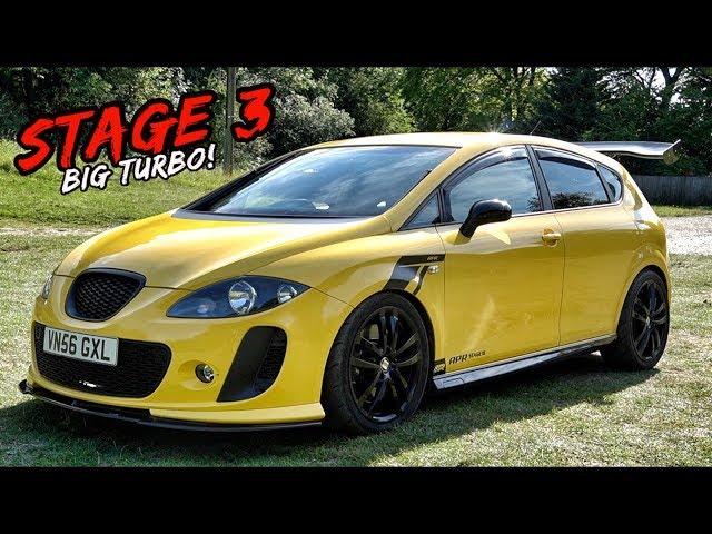 THIS BIG TURBO *STAGE 3 440BHP* SEAT CUPRA JUST EATS UP THE ROAD