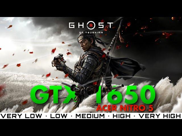 Ghost of Tsushima (PC) - GTX 1650 Benchmark | Acer Nitro 5 Gaming Test | Ryzen 5 3550H