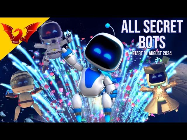 First Three Secret Bots in Astro's Playroom (Early August 2024)