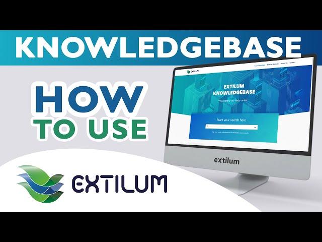 How to use the Extilum Knowledge Base