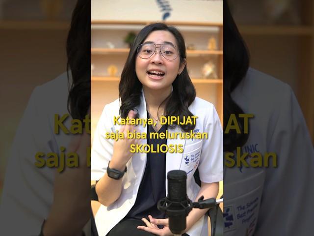 Pijat bisa meluruskan Skoliosis? #terapiskoliosis #skoliosisindonesia #infosehat