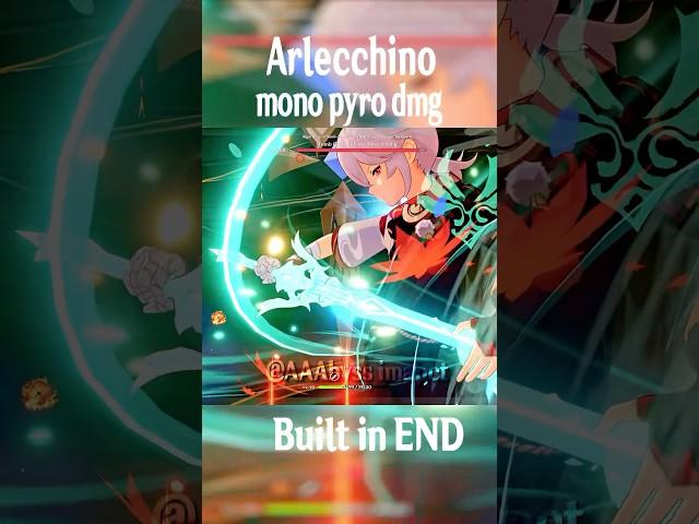 C0R1 Arlecchino: The Ultimate Mono Pyro Powerhouse!