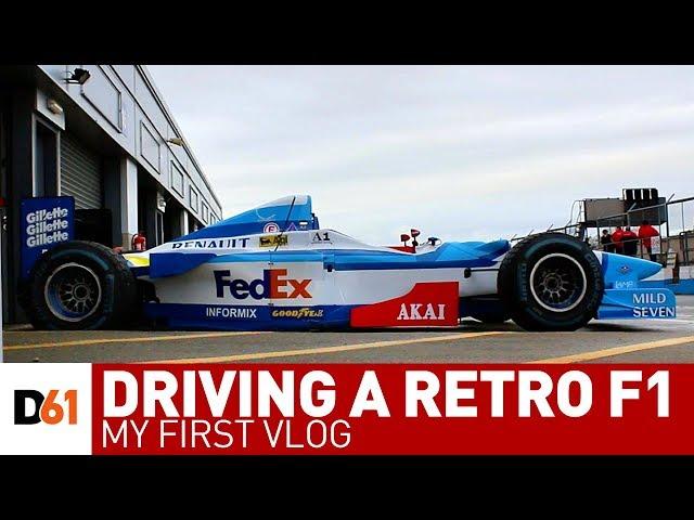 What it's Like Driving a Retro F1 Car (& my first VLOG)