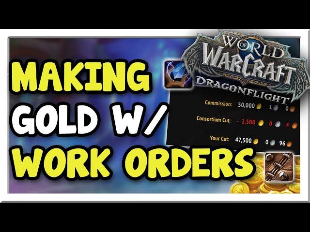 26+ Million Gold w/ Crafting Orders! Tips & Tricks ft. Seksi | Dragonflight | WoW Gold Making Guide