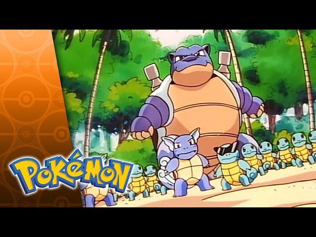 Beach Blank-out Blastoise | POKÉMON FULL EPISODE 5 | Season 2