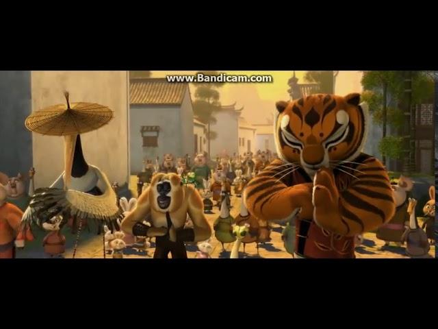 Kung Fu Panda Ending & finally had piece Scene