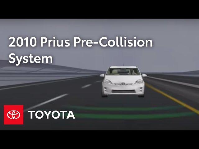 2010 Prius How-To: Pre-Collision System (PCS) | Toyota