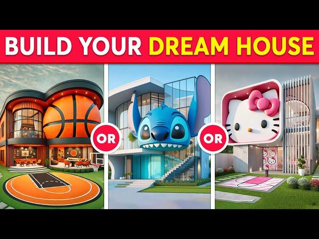 Would You Rather - Build Your Fantasy House ️ Quiz Galaxy