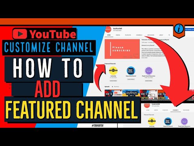 How to Add Featured Channels To Youtube Channel [2020]