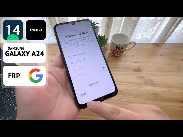 Eliminar Cuenta de Google Samsung Galaxy A24 | Android 14