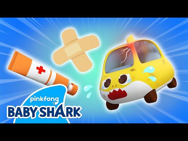 [NEW] I've Got a Boo Boo Song | Nursery Rhymes for Kids | Baby Shark Toy Car | Baby Shark Official