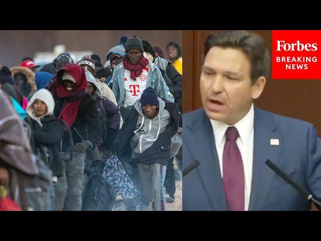 DeSantis Touts Efforts To 'End The Illegal Immigration Crisis' In Florida State Of The State Address